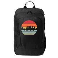 Atlanta Souvenir Shirt. Retro Style USA Skyline City Backpack