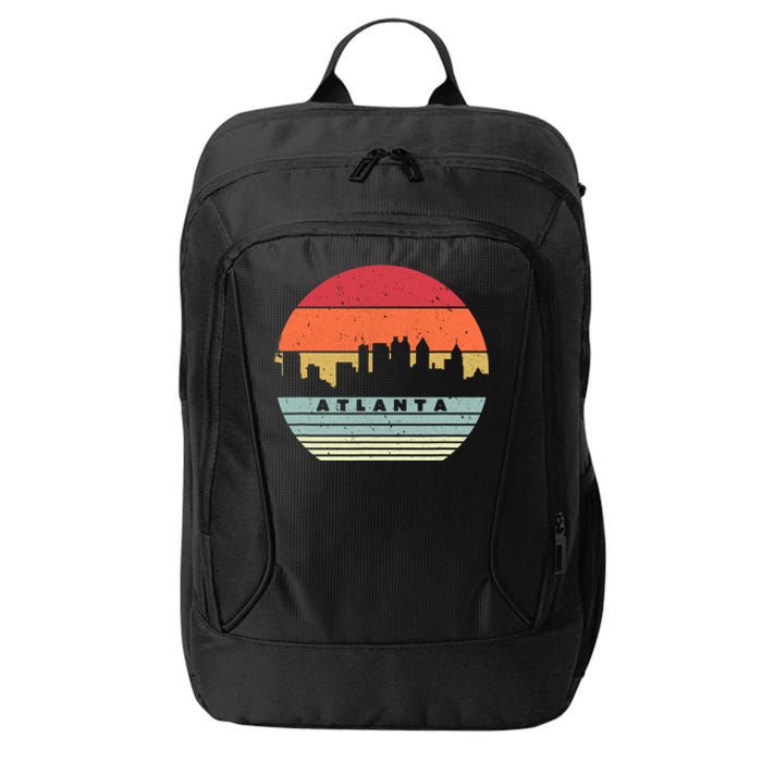 Atlanta Souvenir Shirt. Retro Style USA Skyline City Backpack