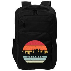 Atlanta Souvenir Shirt. Retro Style USA Skyline Impact Tech Backpack