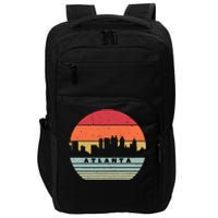 Atlanta Souvenir Shirt. Retro Style USA Skyline Impact Tech Backpack