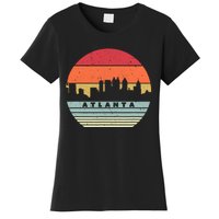 Atlanta Souvenir Shirt. Retro Style USA Skyline Women's T-Shirt