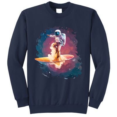 Astronaut Surfing Space Surfer Sweatshirt