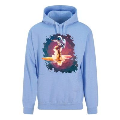 Astronaut Surfing Space Surfer Unisex Surf Hoodie