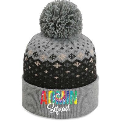 Admin Squad School Admin Assistant Principal Administrator Cool Gift The Baniff Cuffed Pom Beanie