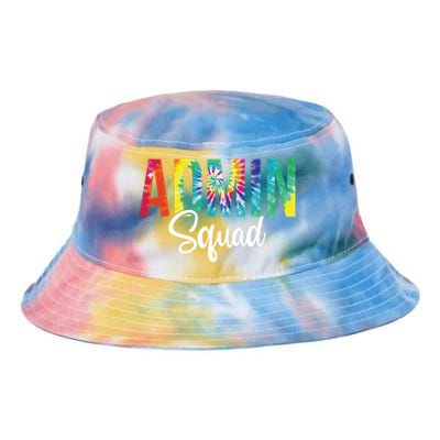 Admin Squad School Admin Assistant Principal Administrator Cool Gift Tie Dye Newport Bucket Hat