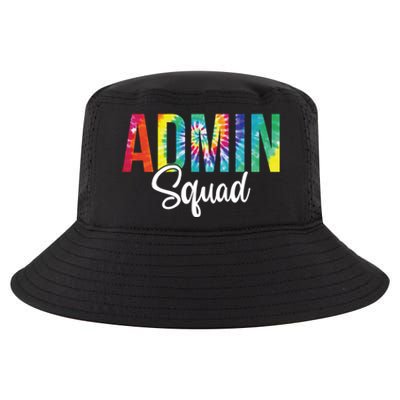 Admin Squad School Admin Assistant Principal Administrator Cool Gift Cool Comfort Performance Bucket Hat