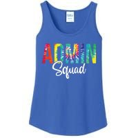 Admin Squad School Admin Assistant Principal Administrator Cool Gift Ladies Essential Tank