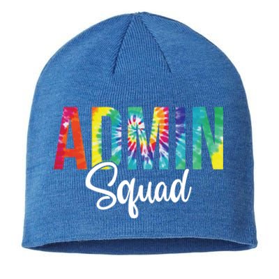 Admin Squad School Admin Assistant Principal Administrator Cool Gift Sustainable Beanie