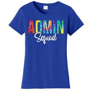 Admin Squad School Admin Assistant Principal Administrator Cool Gift Women's T-Shirt