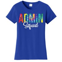 Admin Squad School Admin Assistant Principal Administrator Cool Gift Women's T-Shirt