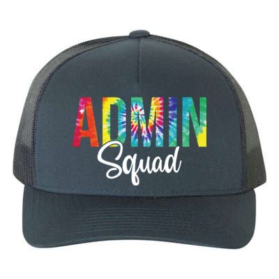 Admin Squad School Admin Assistant Principal Administrator Cool Gift Yupoong Adult 5-Panel Trucker Hat