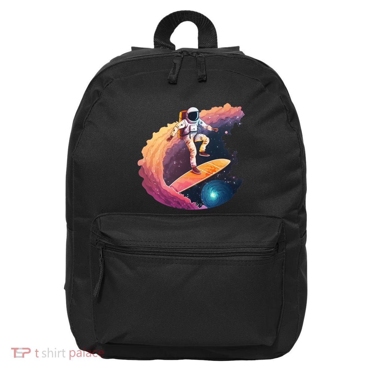 Astronaut Surfing Space Surfer 16 in Basic Backpack