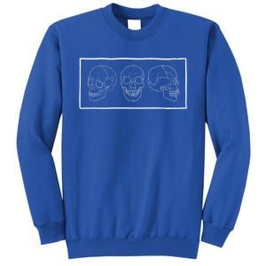 Aesthetic Skulls Soft Grunge Clothes Goth Teen Gift Sweatshirt