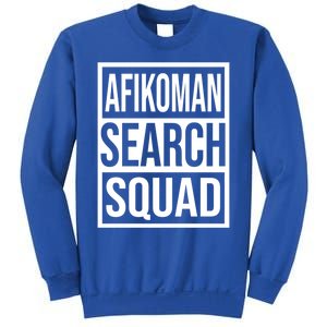 Afiko Search Squad Funny Passover Seder Design Funny Gift Sweatshirt