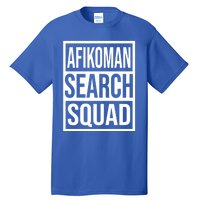 Afiko Search Squad Funny Passover Seder Design Funny Gift Tall T-Shirt