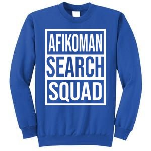 Afiko Search Squad Funny Passover Seder Design Funny Gift Tall Sweatshirt