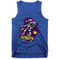 Astronaut Skateboard Skater Space Graphic Cute Gift Tank Top