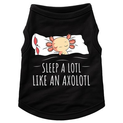 Axolotl Salamander Sleeping   Doggie Tank