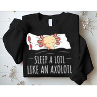 Axolotl Salamander Sleeping   Sweatshirt