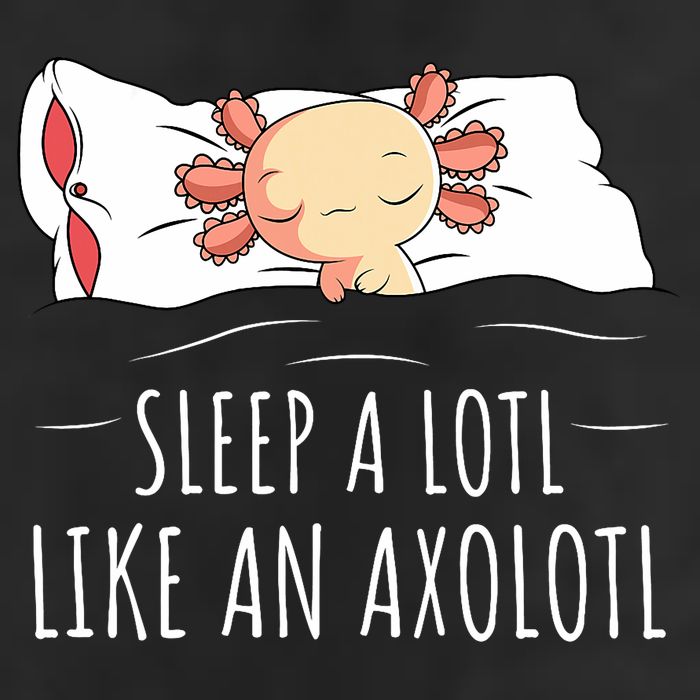Axolotl Salamander Sleeping   Golf Towel