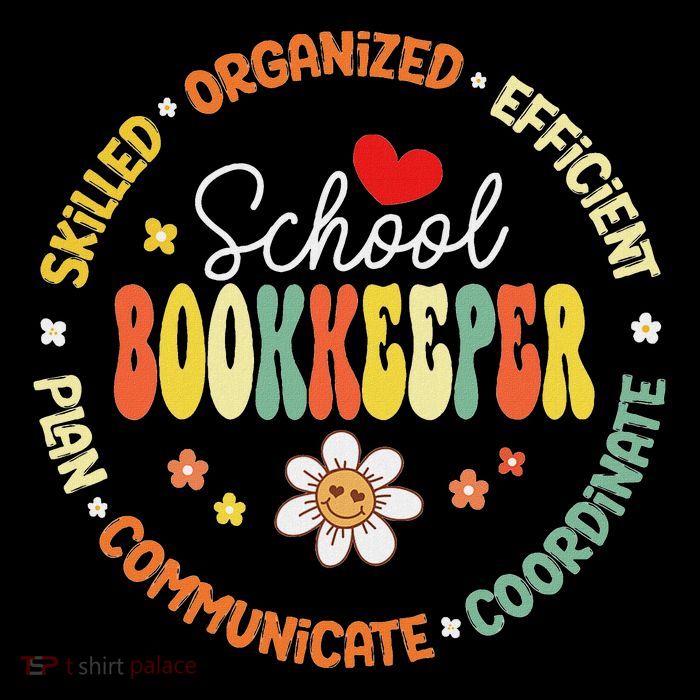 Admin Squad School Assistant Principal School Bookkeeper Button
