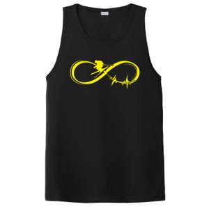 Alpine Skiing Skiier Meaningful Gift PosiCharge Competitor Tank