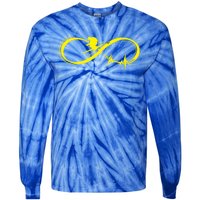 Alpine Skiing Skiier Meaningful Gift Tie-Dye Long Sleeve Shirt