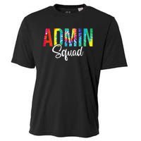 Admin Squad School Admin Assistant Principal Administrator Cooling Performance Crew T-Shirt