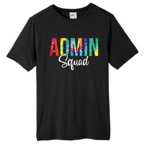 Admin Squad School Admin Assistant Principal Administrator Tall Fusion ChromaSoft Performance T-Shirt