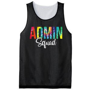 Admin Squad School Admin Assistant Principal Administrator Mesh Reversible Basketball Jersey Tank