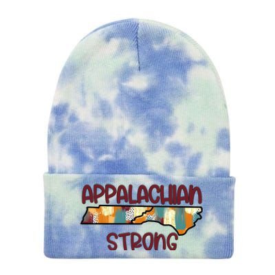 Appalachia Strong Supporter Tie Dye 12in Knit Beanie