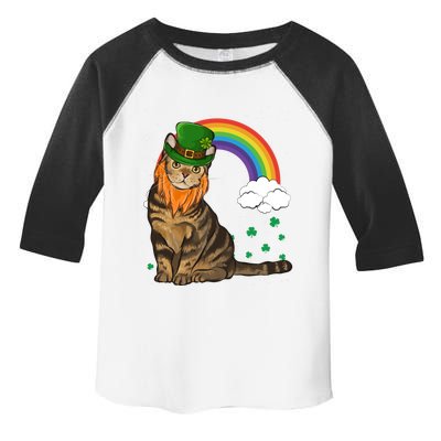 American Shorthair St Patricks Day Leprechaun Gift Cute Gift Toddler Fine Jersey T-Shirt