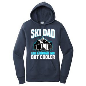 Alpine Ski Slope Downhill Skiing Dad Skier Fathers Day Gift Women's Pullover Hoodie