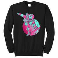 Astronaut Skateboard Skateboarding Skater Space Sweatshirt