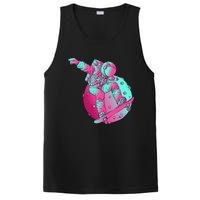 Astronaut Skateboard Skateboarding Skater Space PosiCharge Competitor Tank