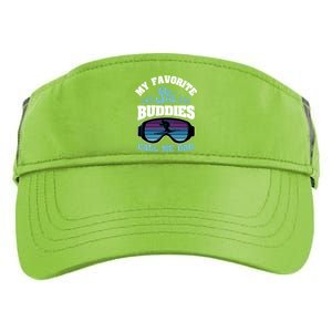 Alpine Ski Slope Skiing Dad Skier Snowboarder Fathers Day Gift Adult Drive Performance Visor