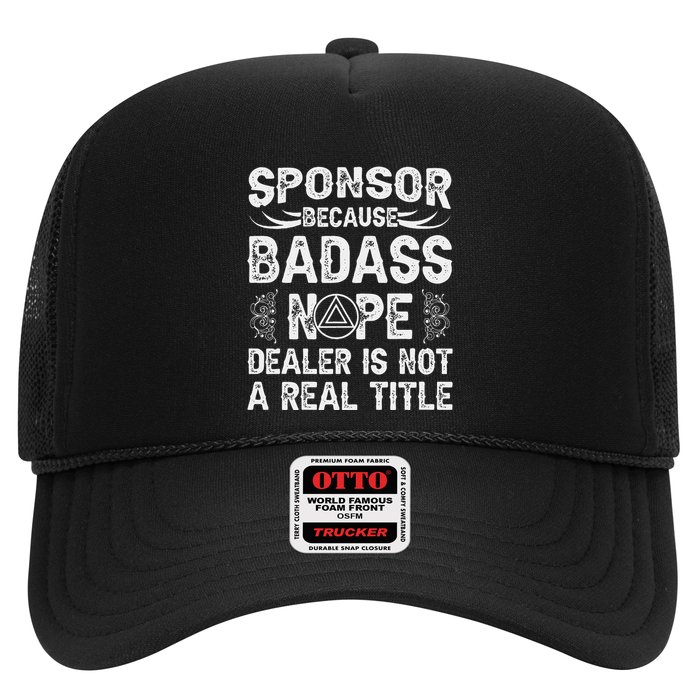 Aa Sponsor Sobriety Alcoholics Anonymous One Year Sober Trucker Hat