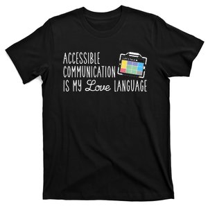 Aac Slp Speech Therapy Aac Communication Device For Autism T-Shirt