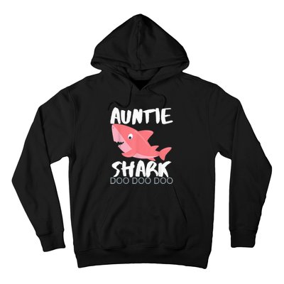 Auntie Shark Shirt Gifts From Niece Nephew Hoodie