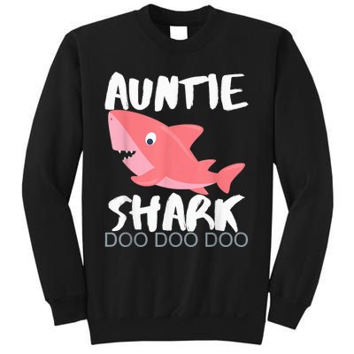 Auntie Shark Shirt Gifts From Niece Nephew Sweatshirt