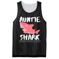 Auntie Shark Shirt Gifts From Niece Nephew Mesh Reversible Basketball Jersey Tank