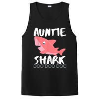 Auntie Shark Shirt Gifts From Niece Nephew PosiCharge Competitor Tank