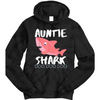 Auntie Shark Shirt Gifts From Niece Nephew Tie Dye Hoodie