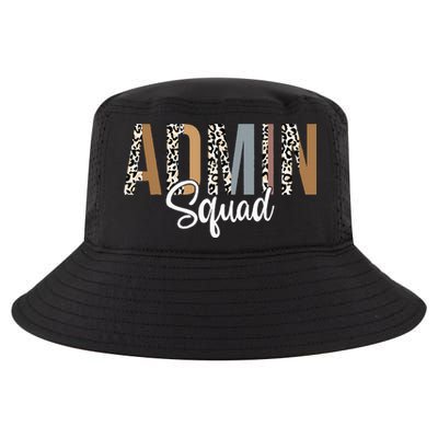 Admin Squad School Admin Assistant Principal Administrator Cool Comfort Performance Bucket Hat