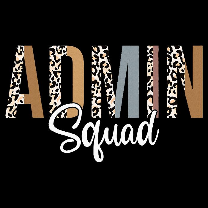 Admin Squad School Admin Assistant Principal Administrator Bucket Hat