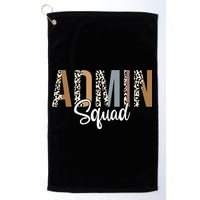 Admin Squad School Admin Assistant Principal Administrator Golf Towel