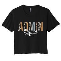 Admin Squad School Admin Assistant Principal Administrator Crop Top