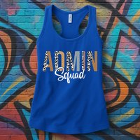 Admin Squad School Admin Assistant Principal Administrator Womens Tank Top