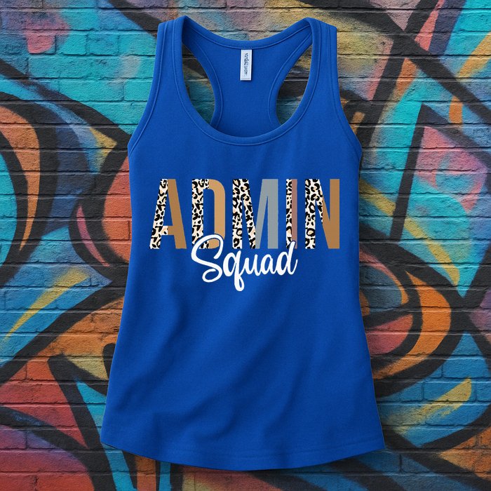 Admin Squad School Admin Assistant Principal Administrator Womens Tank Top