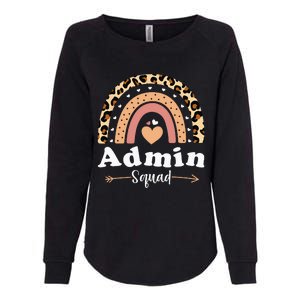 Admin Squad School Admin Assistant Principal Administrator Womens California Wash Sweatshirt